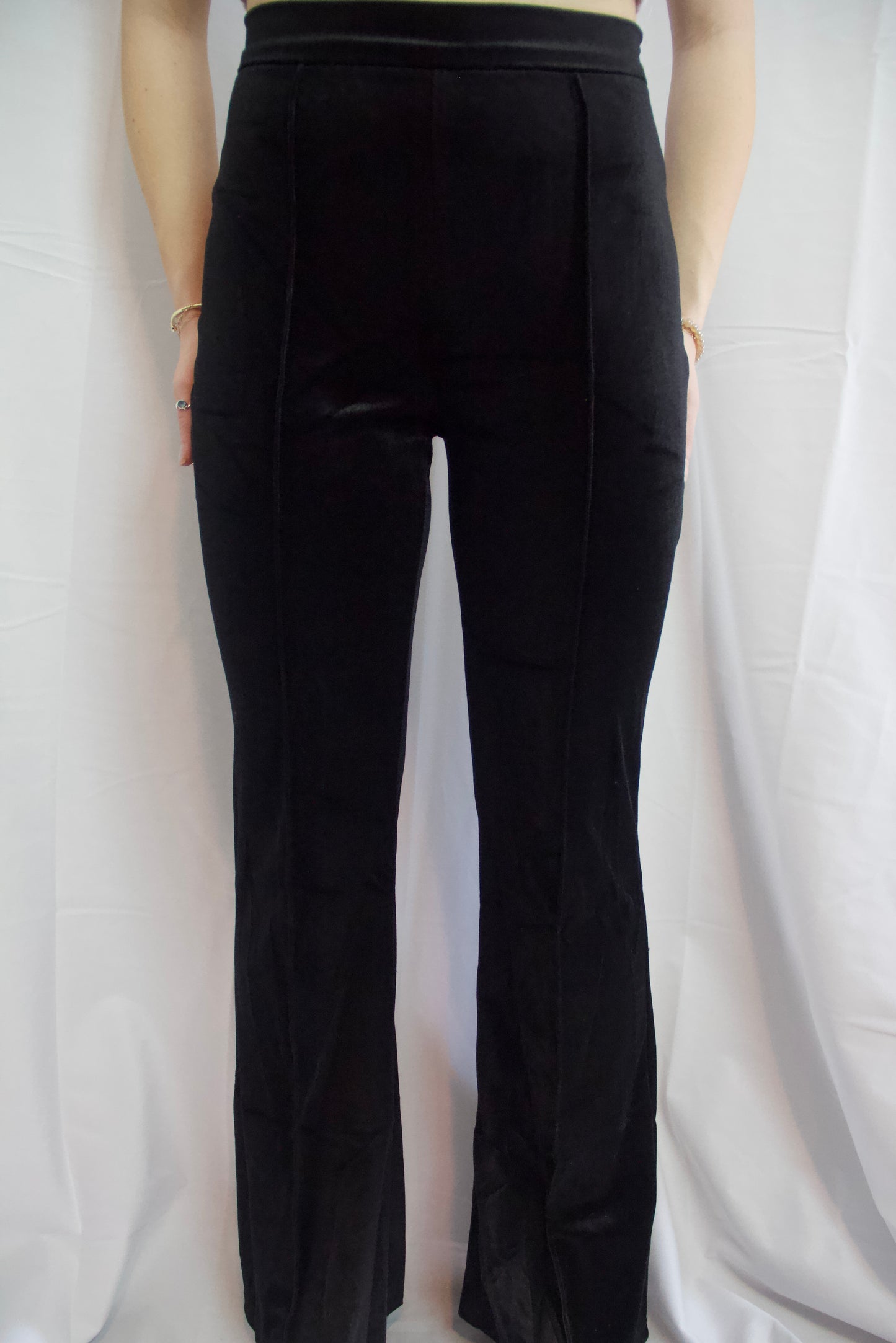 Velvet Flared Pant