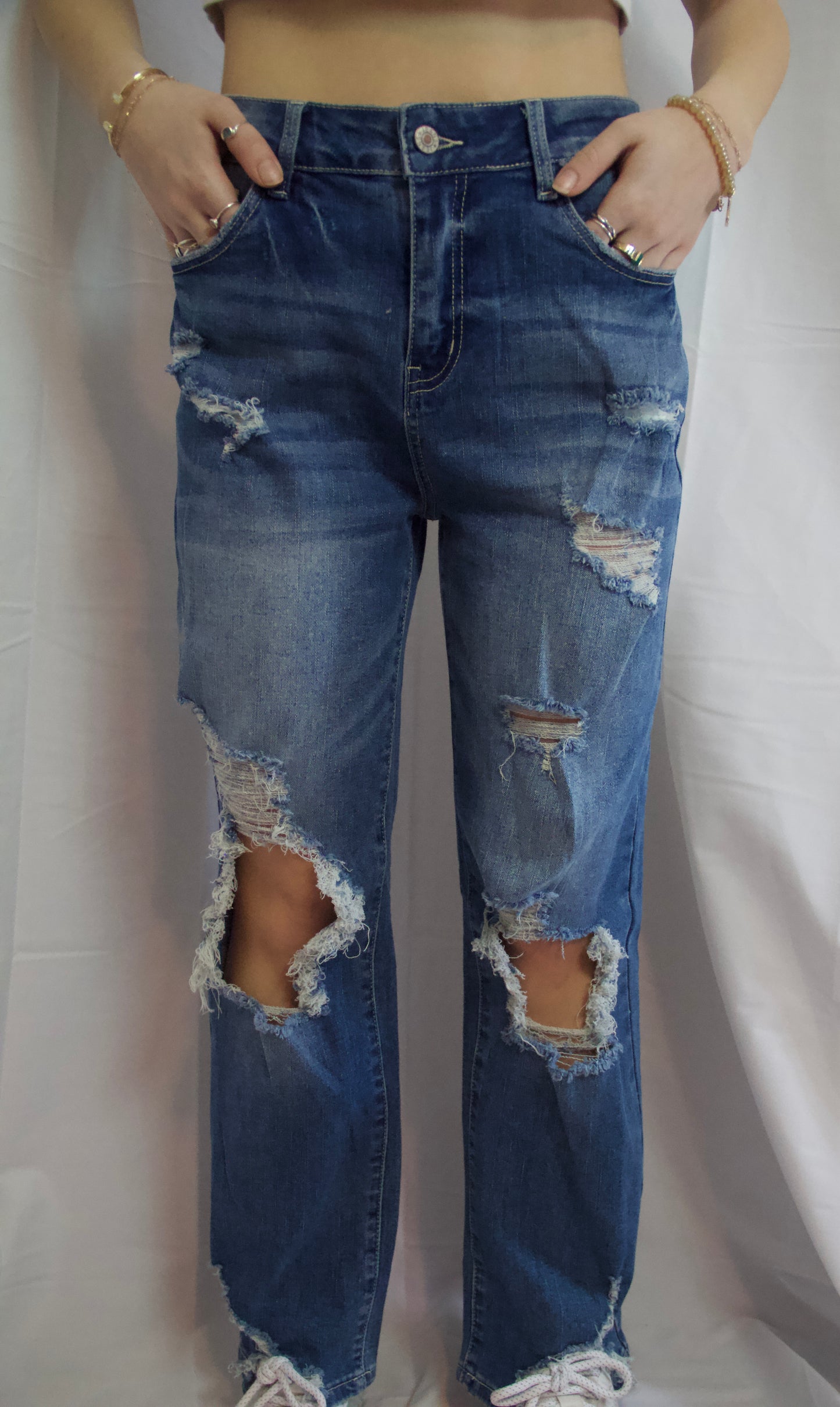Blue Mom Jeans