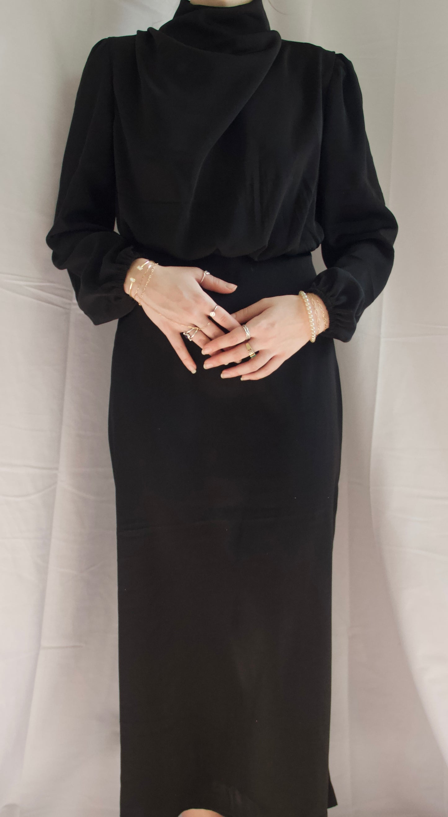 Elegant Black Evening Dress