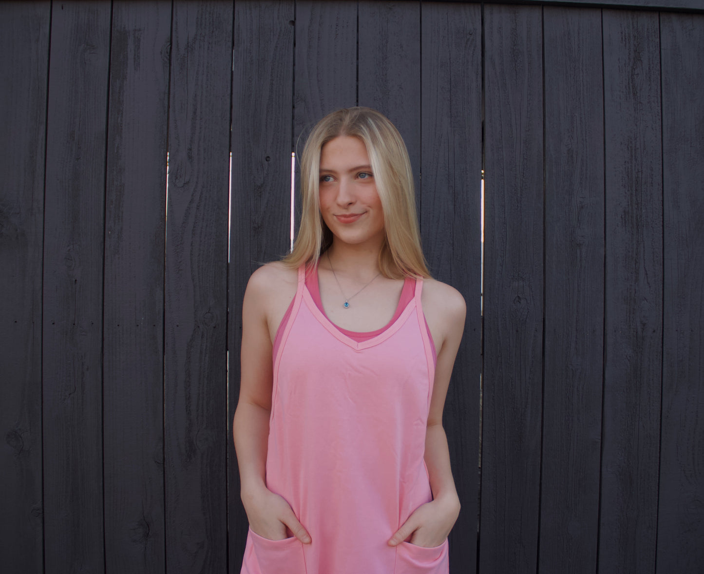 Sleeveless Jersey Romper