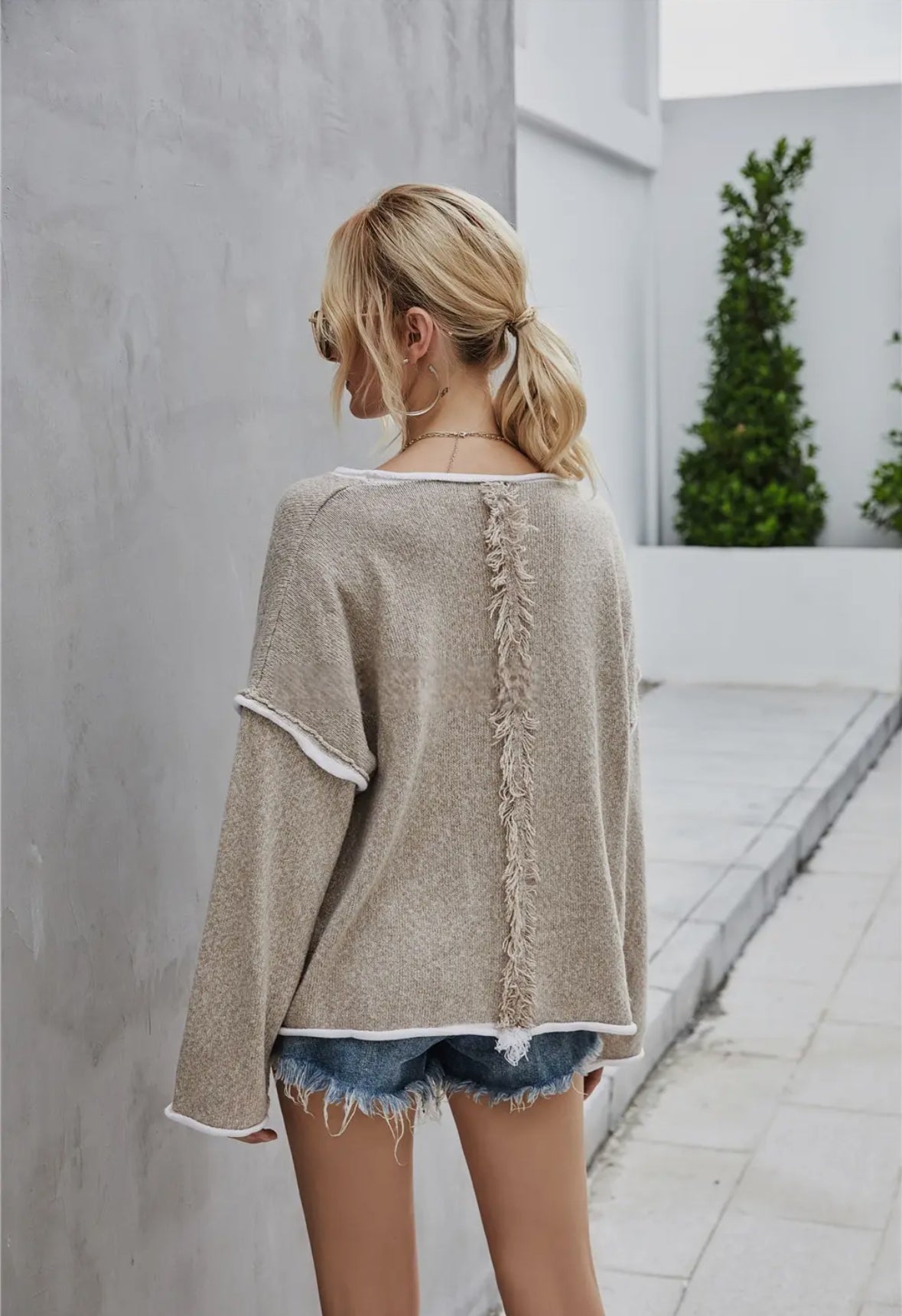 Not Your Casual Knit Sweater